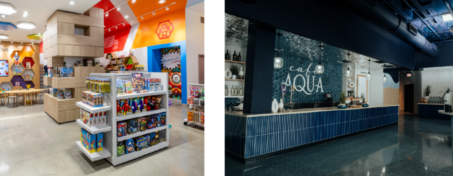 Attraction Food and Retail